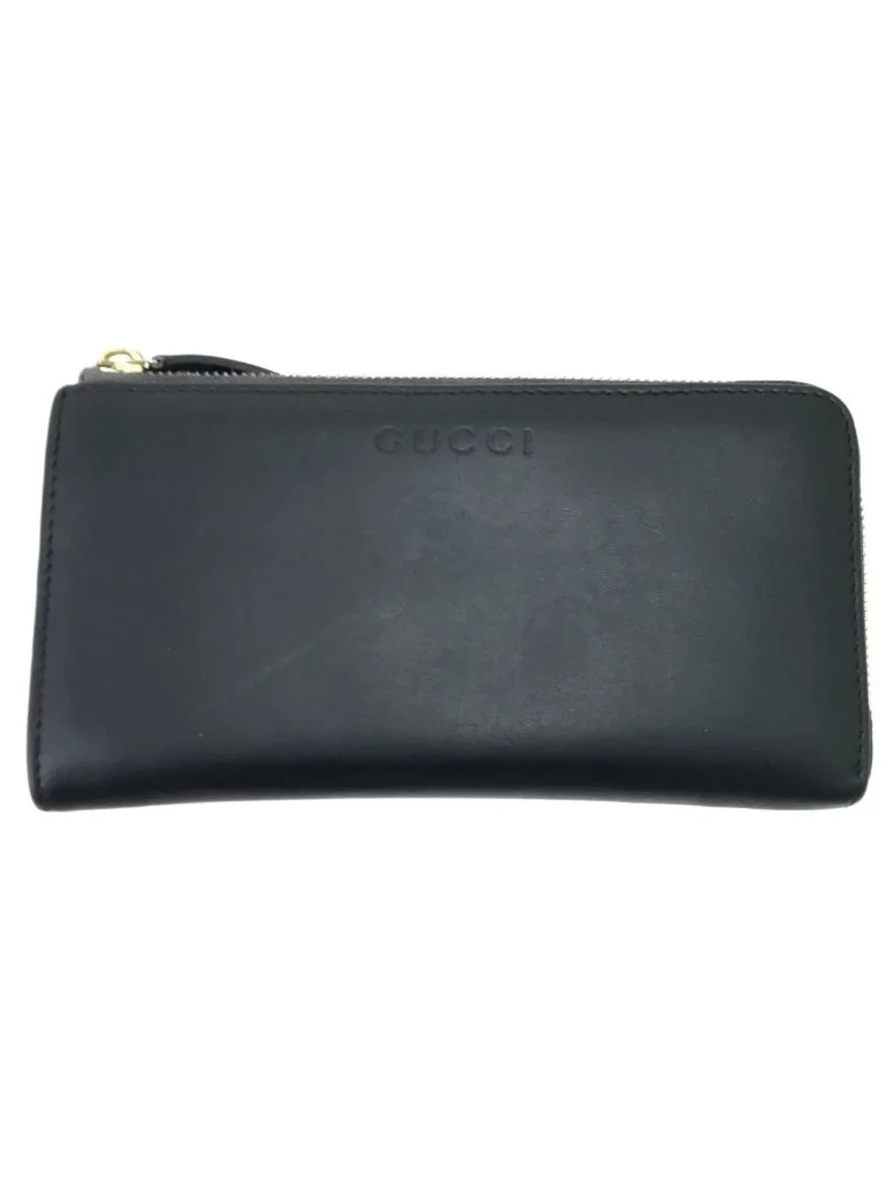 Gucci L-shaped Zipper Wallet Black - Picture 2 of 10